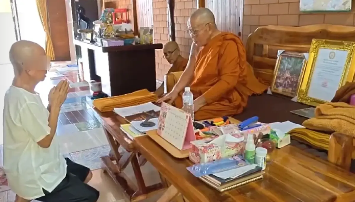 จับสึกแล้ว พระคอลเสียวสาวกลางโบสถ์ เผยคำสารภาพก่อนพ้นผ้าเหลือง
