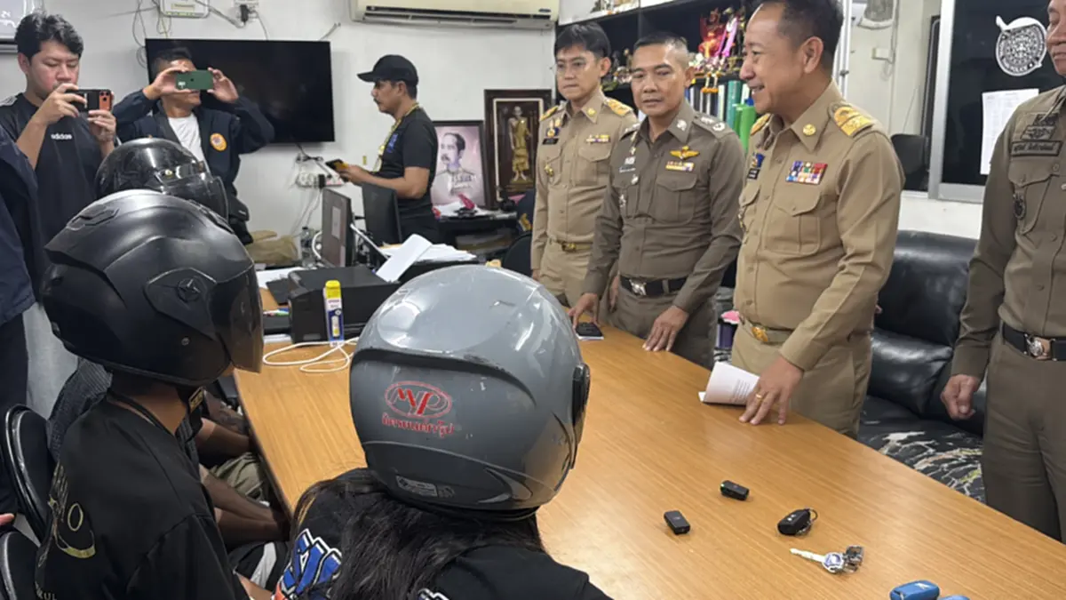 ผู้ว่าฯ ชลบุรี แถลงรวบ 5 โจ๋เมียนมาร์ รุมทำร้ายวัยรุ่นไทย