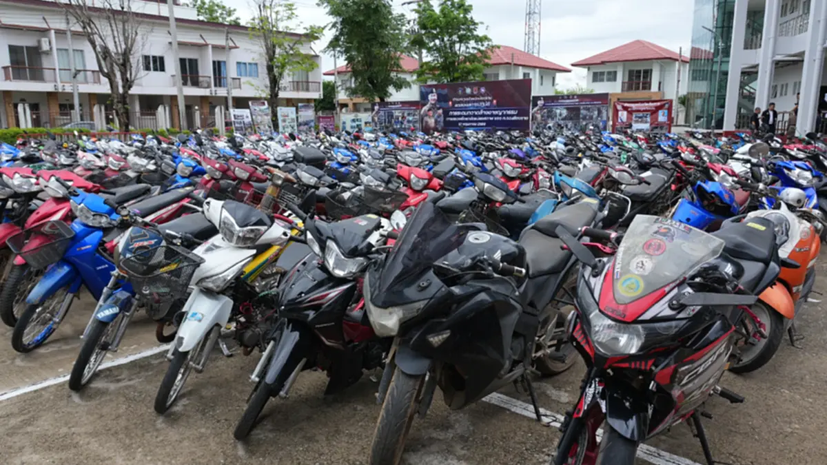 เชียงรายลุยล้างบาง! ยึดรถแว้น 335 คัน-ปืน 50 กระบอกคืนความสงบ