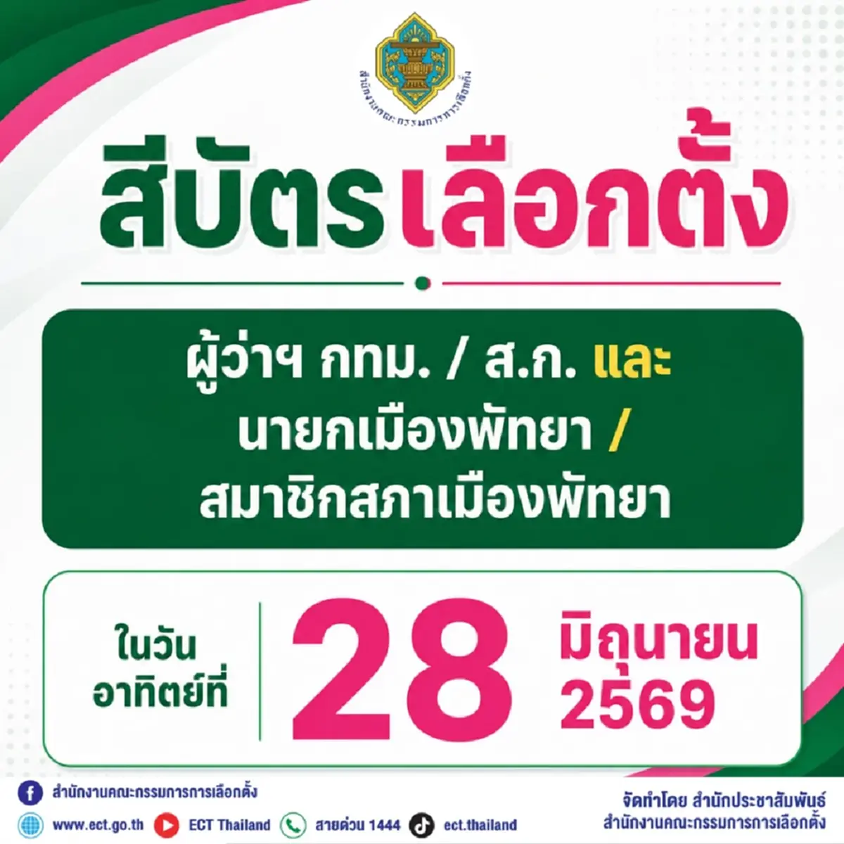 เลือกตั้ง "กทม." ล่าสุด บัตรเขียว - ชมพู ต่างกันยังไง ต้องรู้