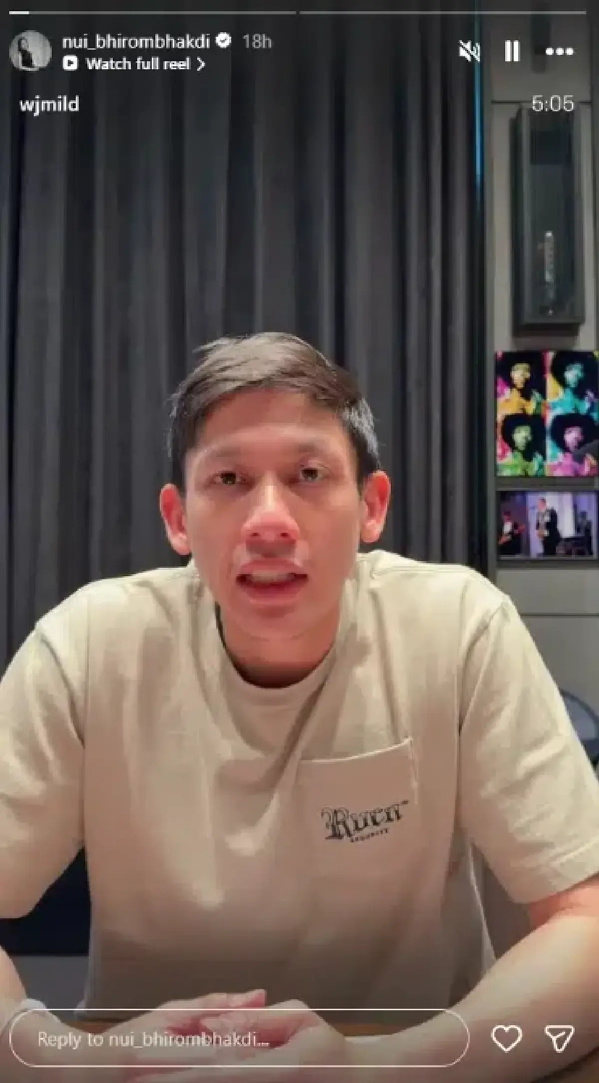 "หนุ่ย ภิรมย์ภักดี" น้องสาวแม่ ทราย สก๊อต แชร์คลิป "พาย" พร้อมลั่นสั้นๆ