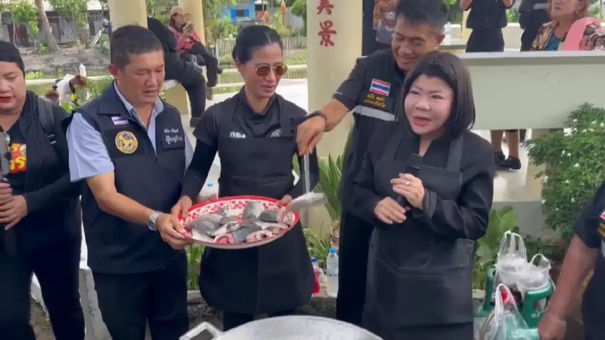 ผู้ว่าฯ แปดริ้ว นำทีมจับปลาหมอคางดำ ล้างบางเอเลี่ยนสปีชีส์
