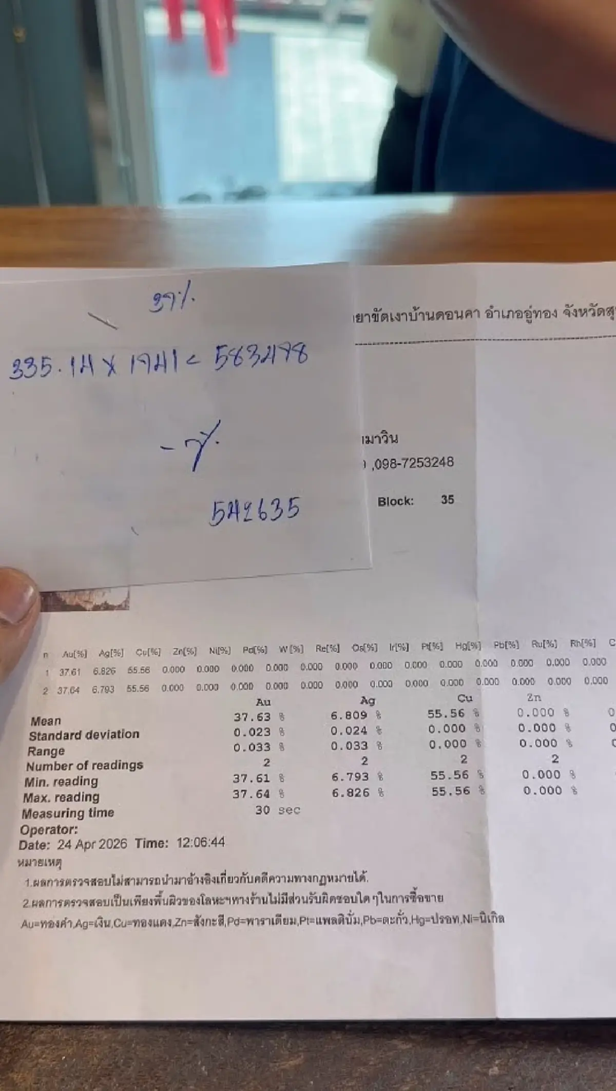 สาวนำเครื่องประดับเก่า มาตรวจสอบ ไม่ใช่ทองแต่ขายได้ครึ่งล้าน