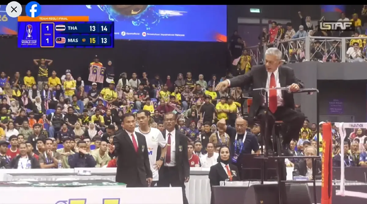 สรุป ตะกร้อไทย โดนกรรมการเอียงข้างมาเลเซีย สุดท้ายถูกปรับแพ้