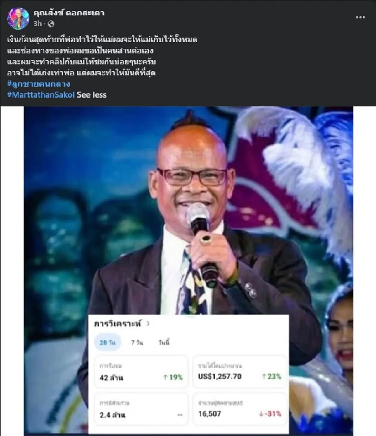 รู้แล้ว เงินก้อนสุดท้ายของ “สังข์ ดอกสะเดา” จะนำไปใช้ทำอะไร