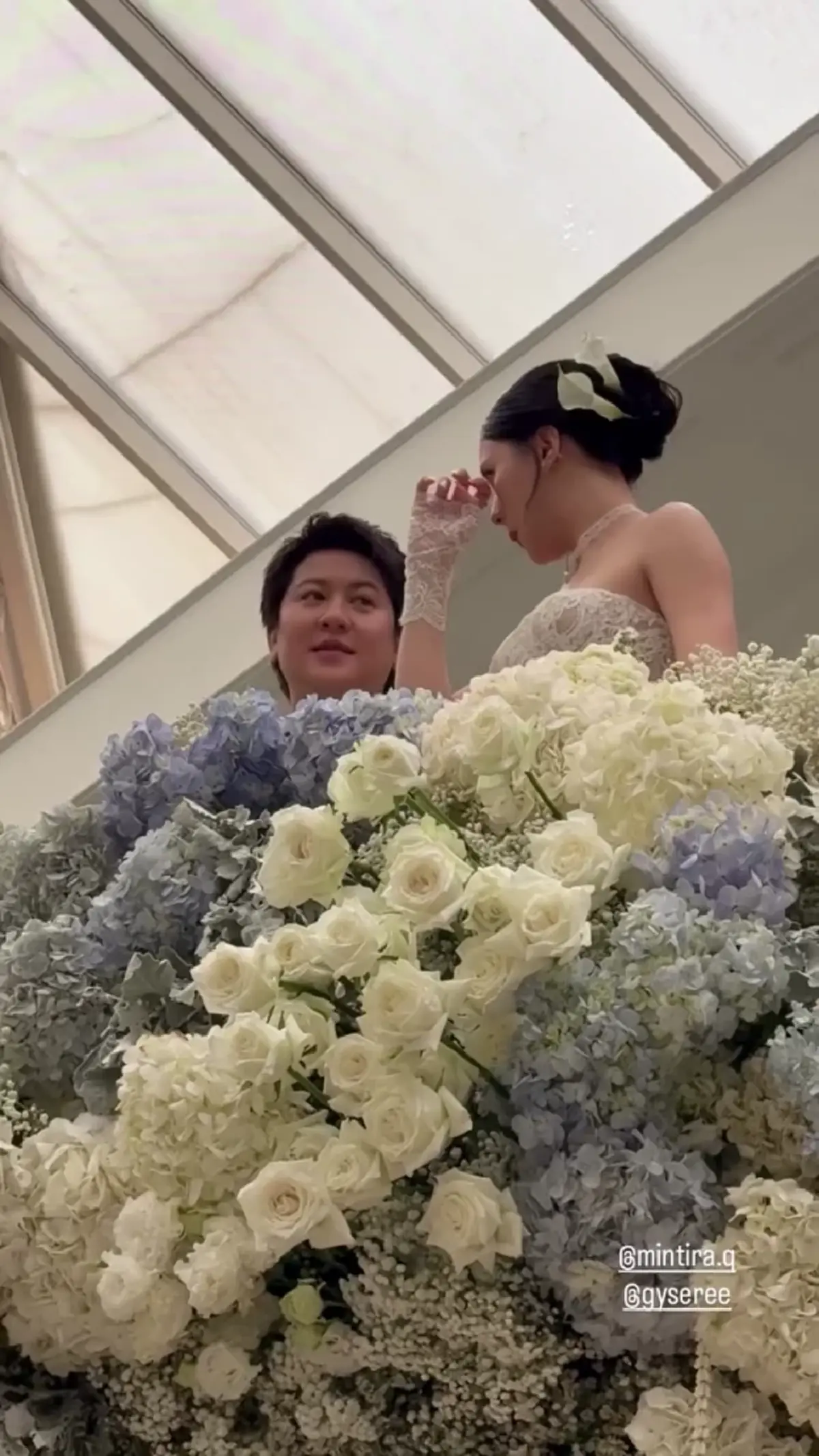 เปิดภาพงานแต่ง มินนี่ ภัณฑิรา-ไฮโซกี้ เจ้าสาวสวยหวานดุจนางในฝัน