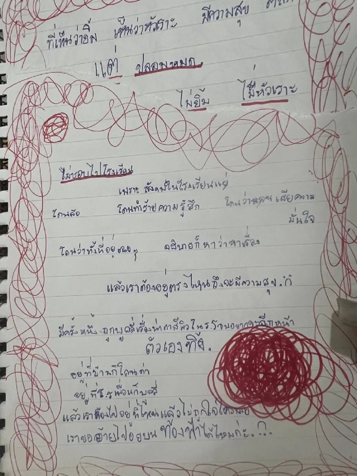 แม่แทบใจสลายทันที หลังเปิด "สมุดบันทึก" ของลูกออกมาดู 