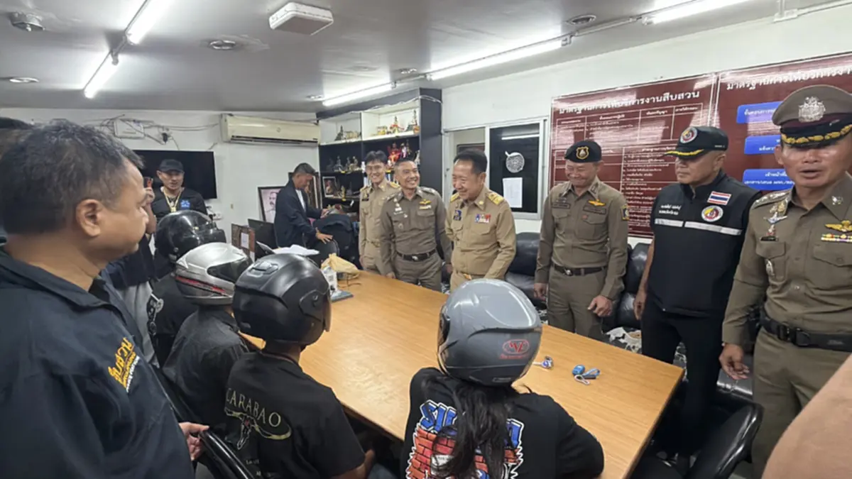 ผู้ว่าฯ ชลบุรี แถลงรวบ 5 โจ๋เมียนมาร์ รุมทำร้ายวัยรุ่นไทย