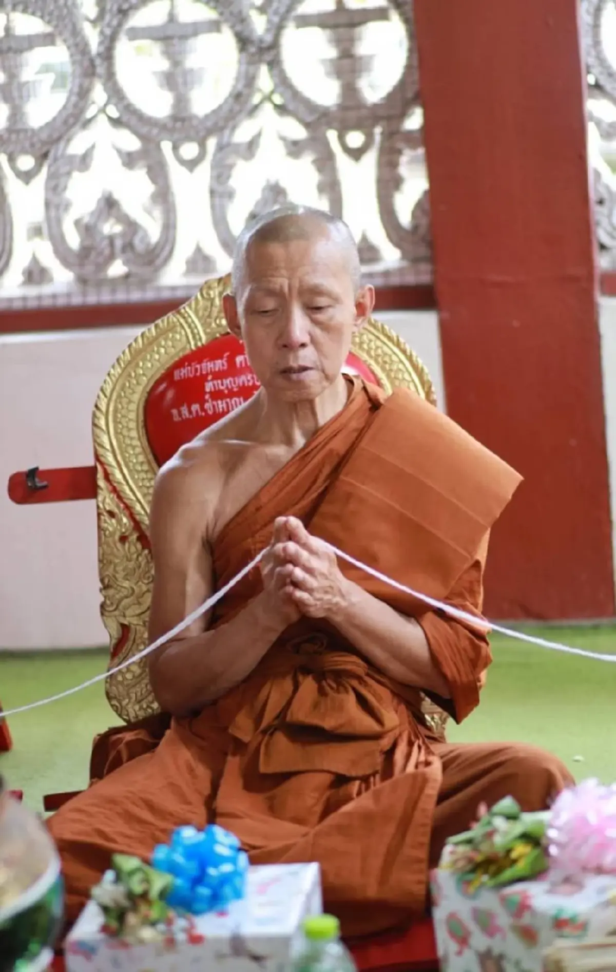 พระอาจารย์คิม มรณภาพแล้ว ประสบอุบัติเหตุขณะกลับจากบิณฑบาต