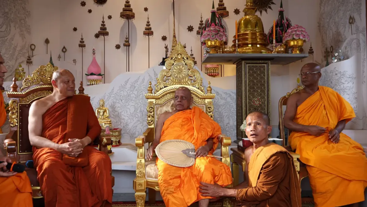 สมเด็จพระสังฆราชศรีลังกา เสด็จสมโภช "พระเจ้าอโศกมหาราช" ที่วัดป่าภูผาสูง