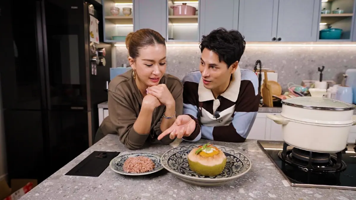 กรมทรัพย์สินทางปัญญา ดึง ซี ศิวัฒน์ – เอมี่ กลิ่นประทุม เปิดครัวทำเมนูสุดพิเศษจากวัตถุดิบ GI ไทย
