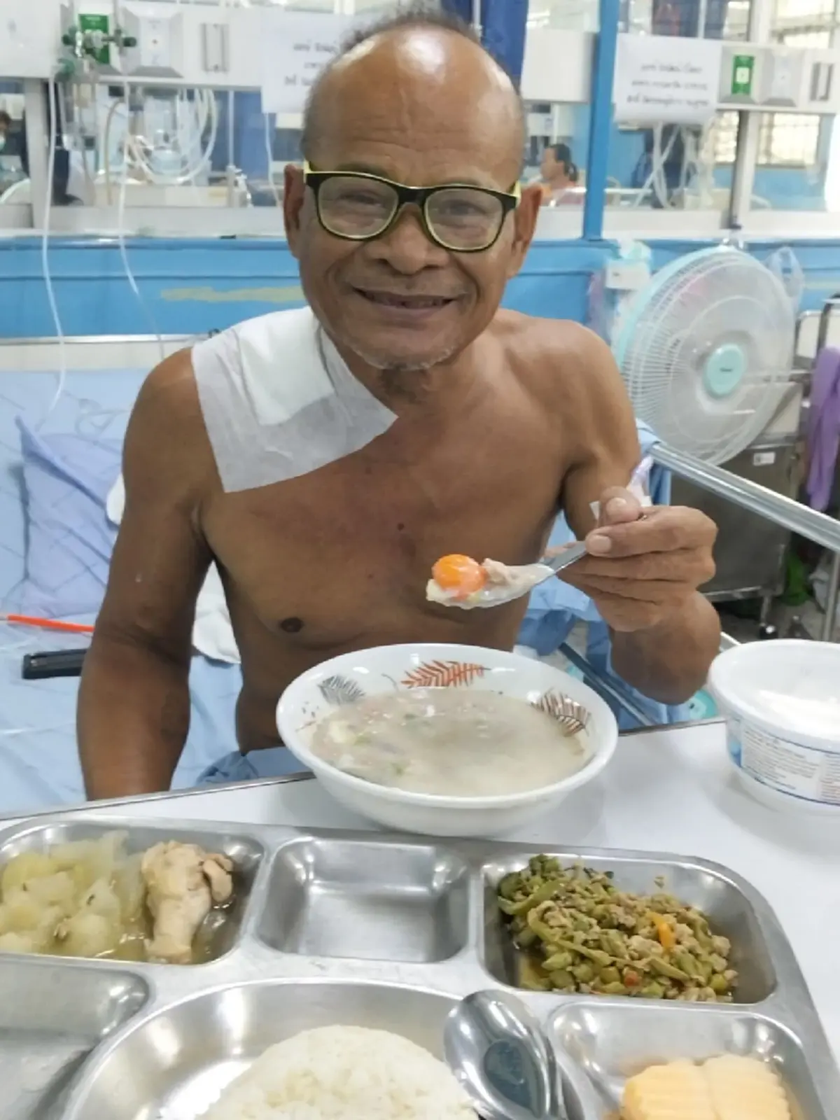 "โย่ง เชิญยิ้ม" เผยคำพูด "สังข์ ดอกสะเดา" ก่อนทรุดเข้าห้อง ICU