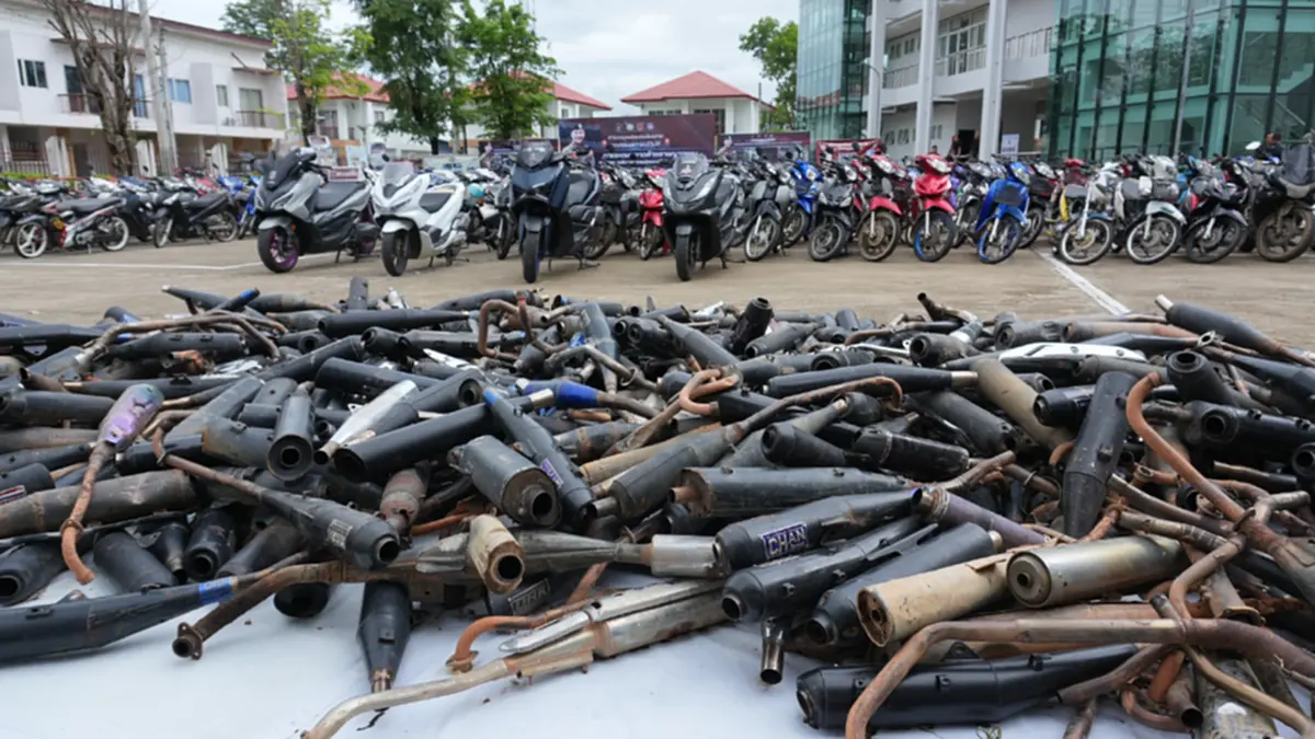 เชียงรายลุยล้างบาง! ยึดรถแว้น 335 คัน-ปืน 50 กระบอกคืนความสงบ