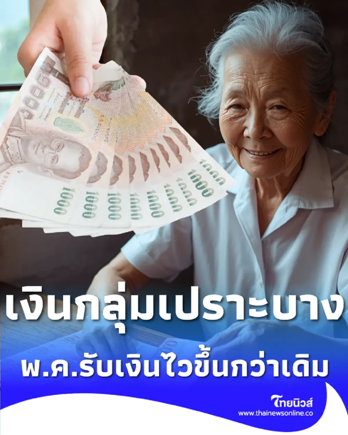 อัปเดตเงินกลุ่มเปราะบาง พ.ค. 69 รับพร้อมกันวันศุกร์ที่ 8 นี้
