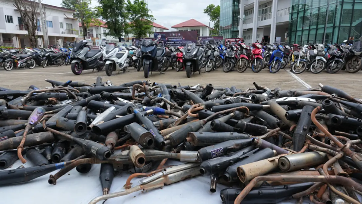เชียงรายลุยล้างบาง! ยึดรถแว้น 335 คัน-ปืน 50 กระบอกคืนความสงบ