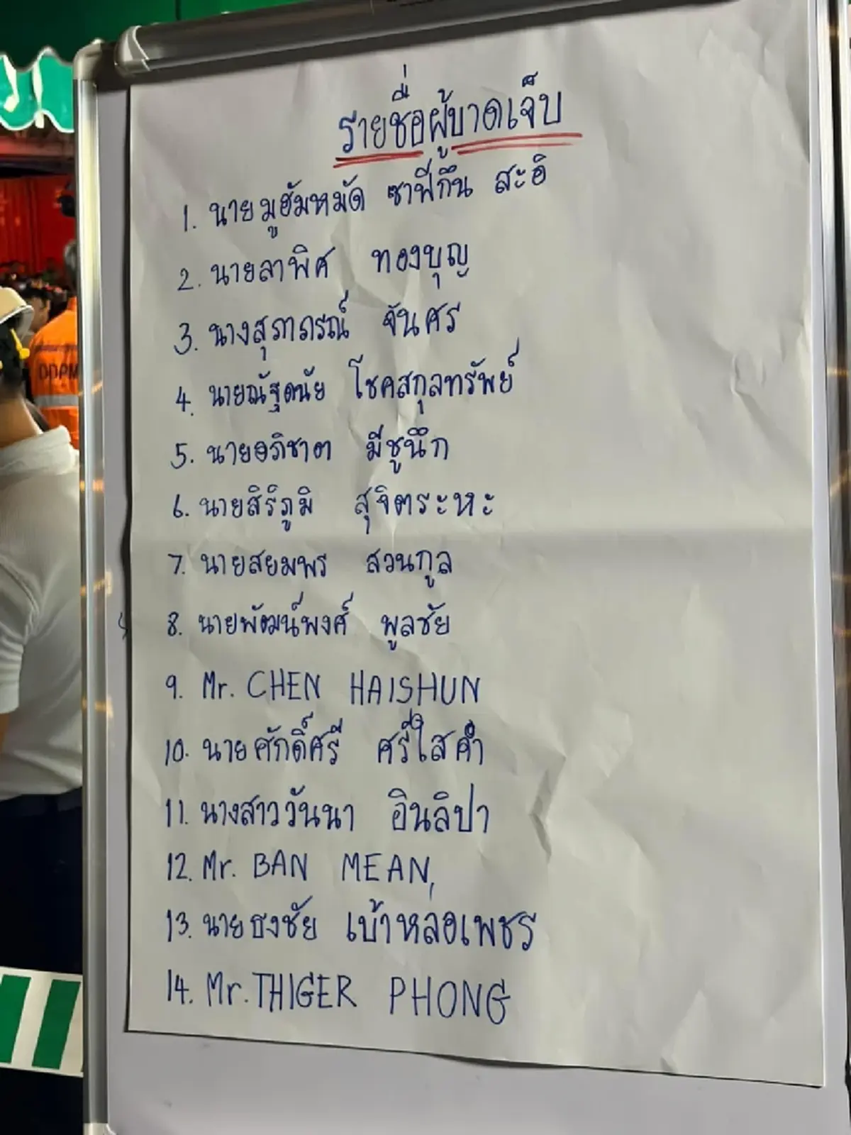 อัปเดตล่าสุด ผู้บาดเจ็บเหตุรถไฟชนรถเมล์ 206 กลางแยกอโศก-ดินแดง