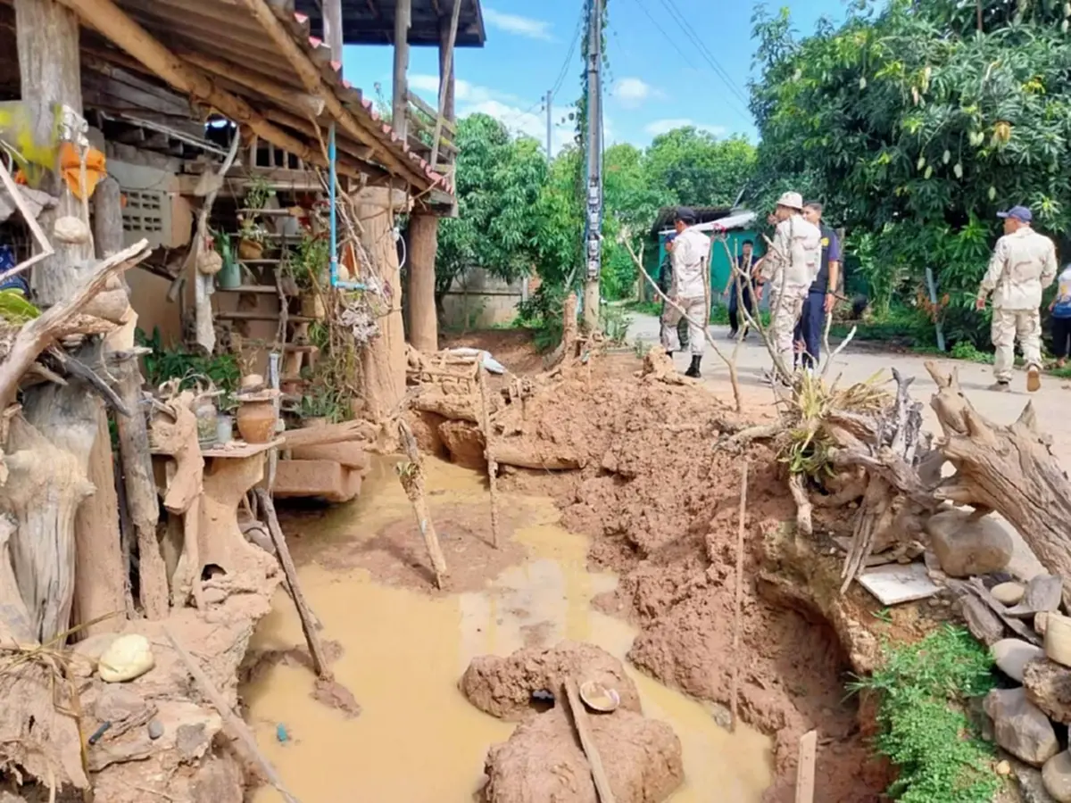 หนุ่มคลั่งเจาะผนังบ้าน-ขุดพื้นหาพญานาค เชื่อซ่อนตัวใต้ดิน