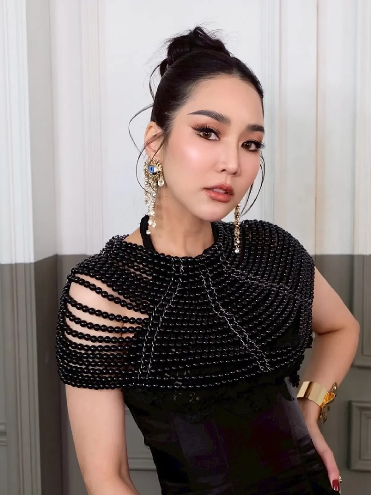 จั๊กจั่น อคัมย์ศิริ นุ่งชุดว่ายน้ำอวดหุ่นแซ่บ สาดชอตสวีตคู่สามี 
