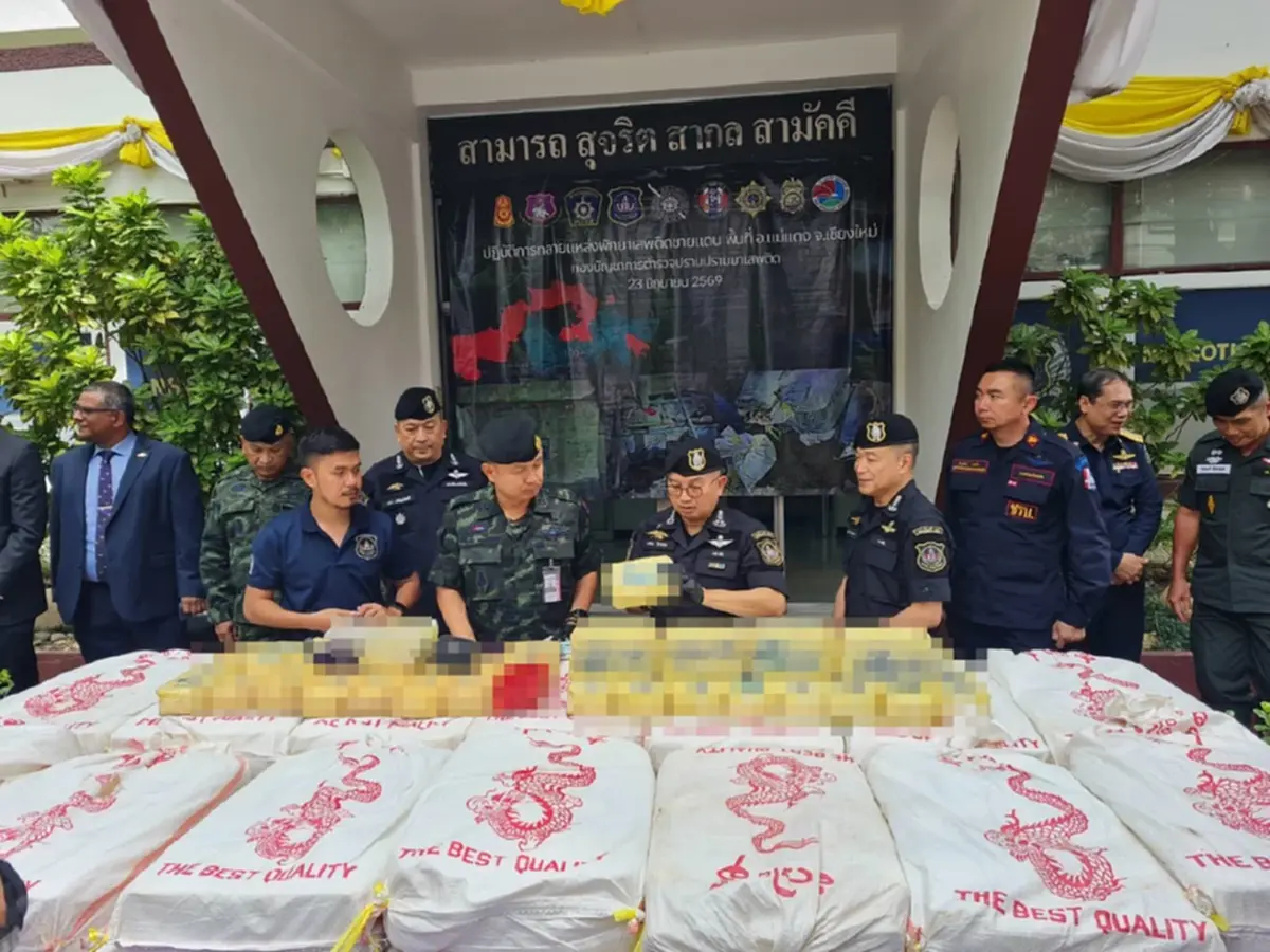 บุกโกดังลับ จับยานรกล็อตมหึมา 7.33 ล้านเม็ด ก่อนทะลักสู่ชุมชน