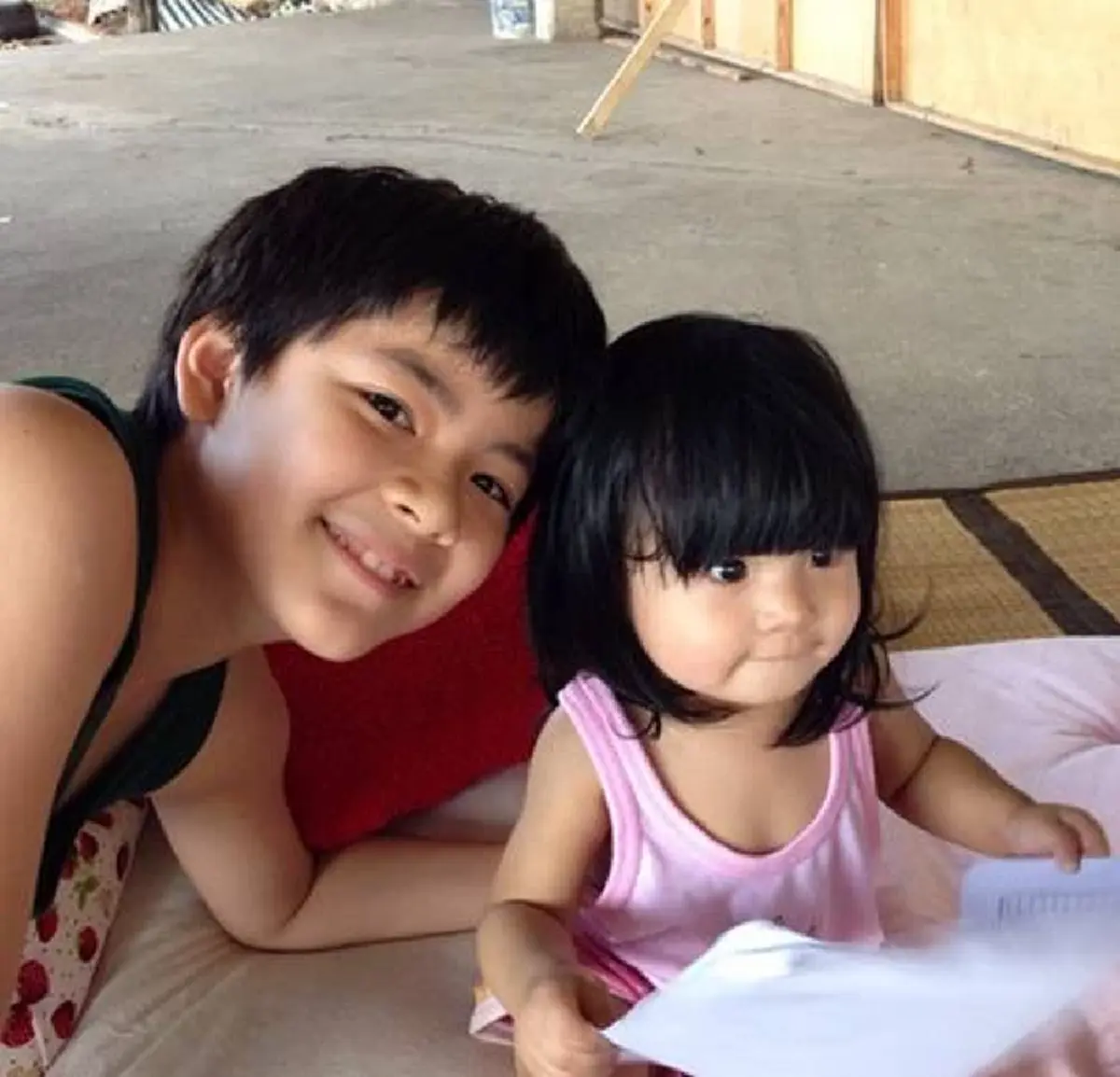 น้องอ้อย ทองเนื้อเก้า แชะภาพคู่ พี่ชาย ทำแฟนละครคิดถึงวันเก่าๆ 