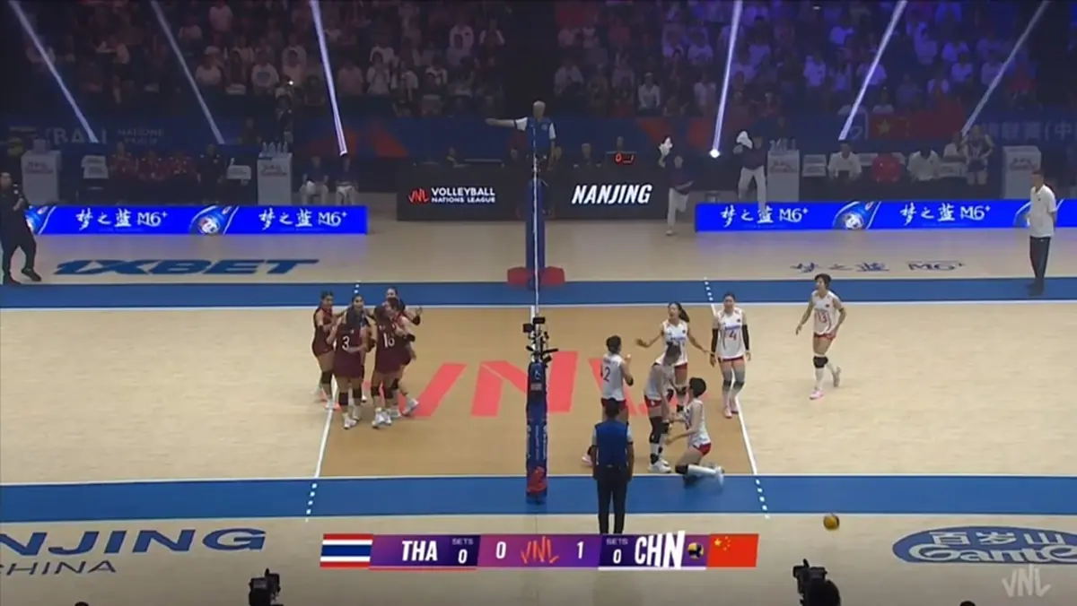 ดาวตบจีน ยอมรับเต็มปาก หลังเฉือนชนะวอลเลย์บอลหญิงไทย ใน VNL 2026