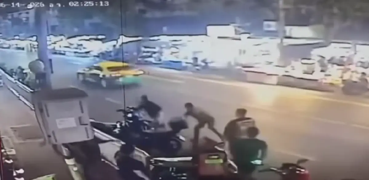 เปิดชนวนเหตุ วินจยย. คุมอารมณ์ไม่อยู่ ถีบตชด. เพราะคำๆเดียว