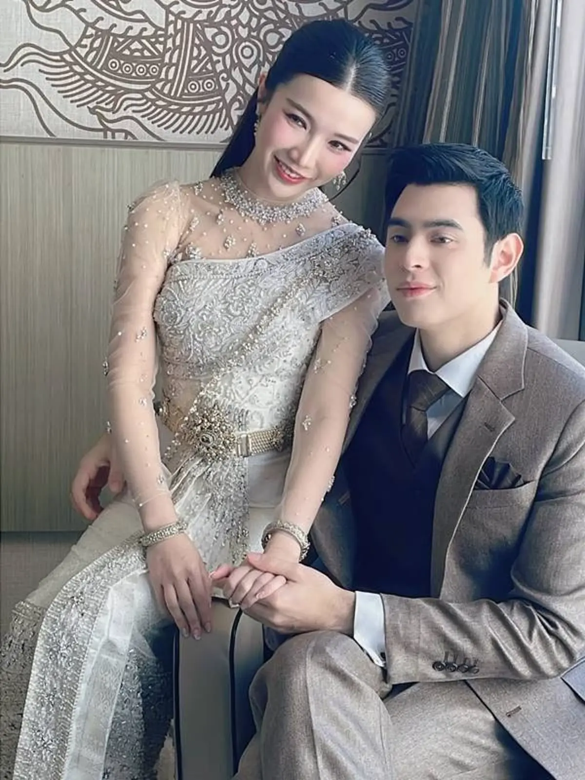 ลูกชาย "แซม ยุรนันท์" เข้าพิธีวิวาห์สุดอบอุ่น พ่อให้โอวาทสุดพีก