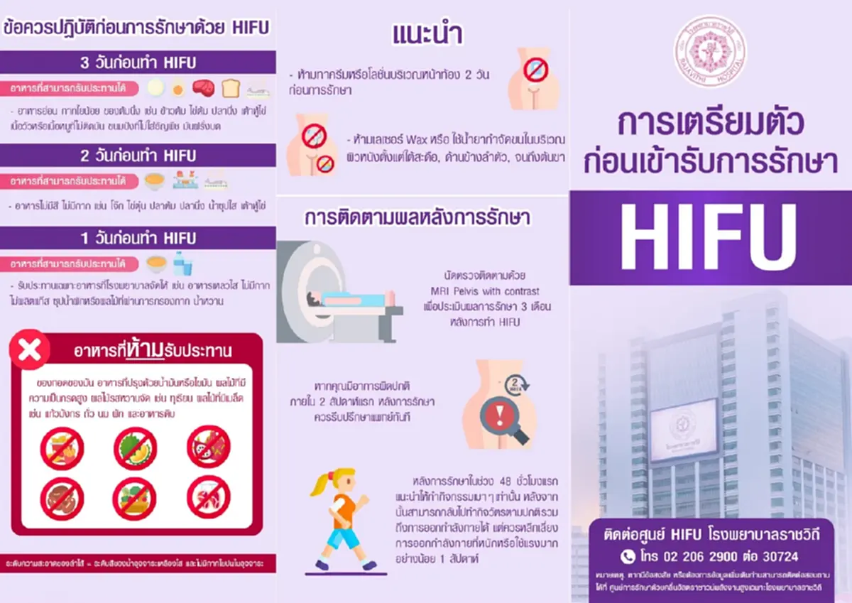 ก่อนทำ HIFU ต้องรู้! เปิดวิธีเตรียมตัว กินอะไรได้-ไม่ได้ ลดเสี่ยง