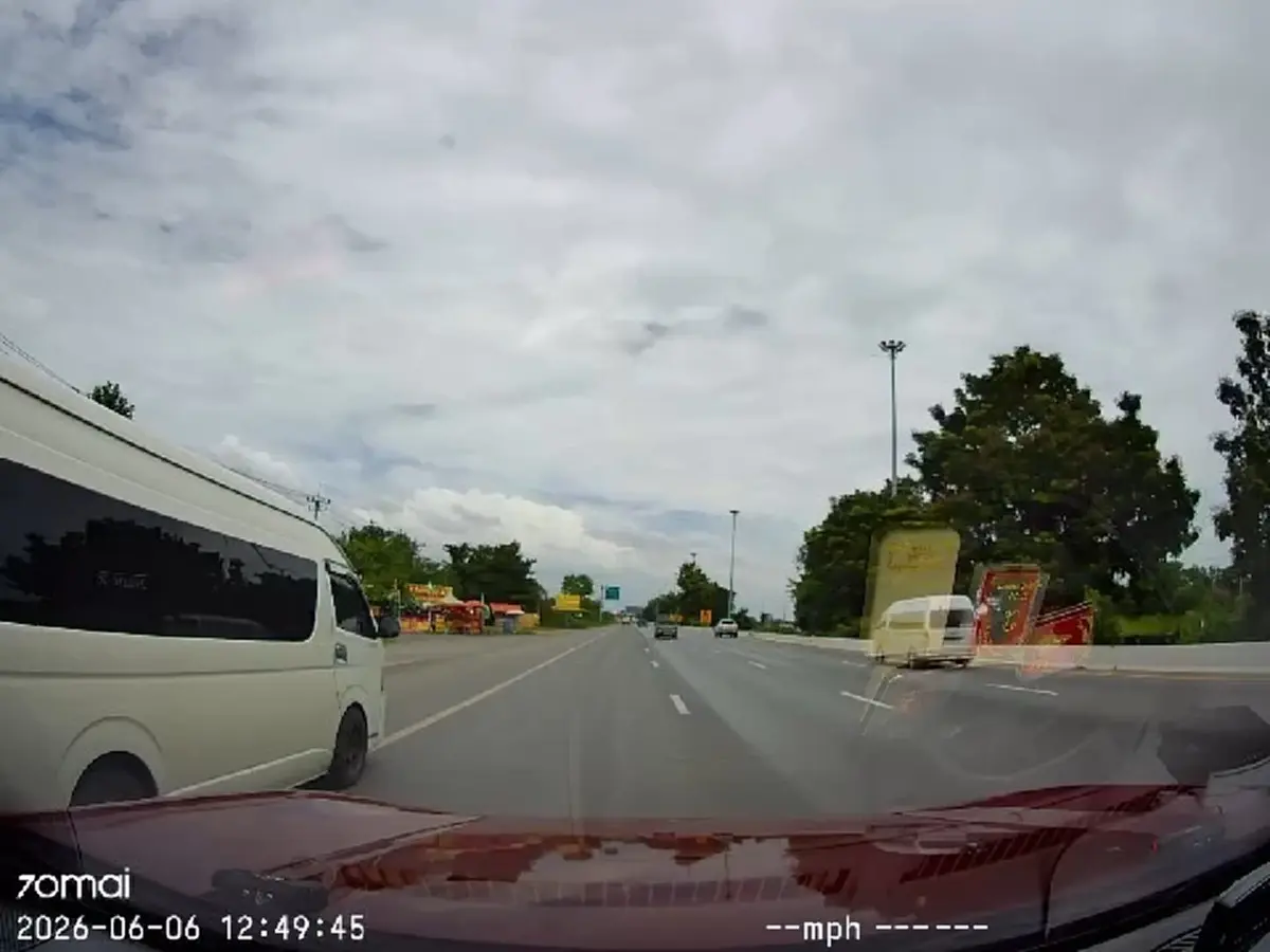 สกัดรถตู้เถื่อนกลางสายเอเชีย! ลอบขนแรงงานเมียนมา 7 คนเข้า กทม.