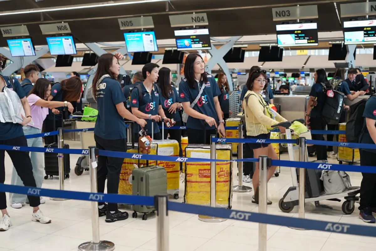 ส่องเลขไฟลท์บิน วอลเลย์บอลหญิงทีมชาติไทย บินลุยเนชันส์ ลีก 2026