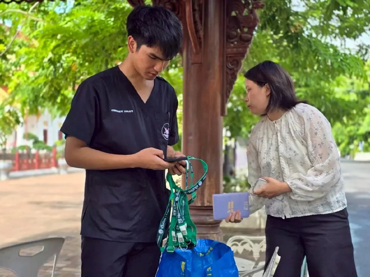 เปิดตัวโครงการ "หมา คู เมือง" นำร่องฝังชิพหมาวัดเจดีย์หลวง