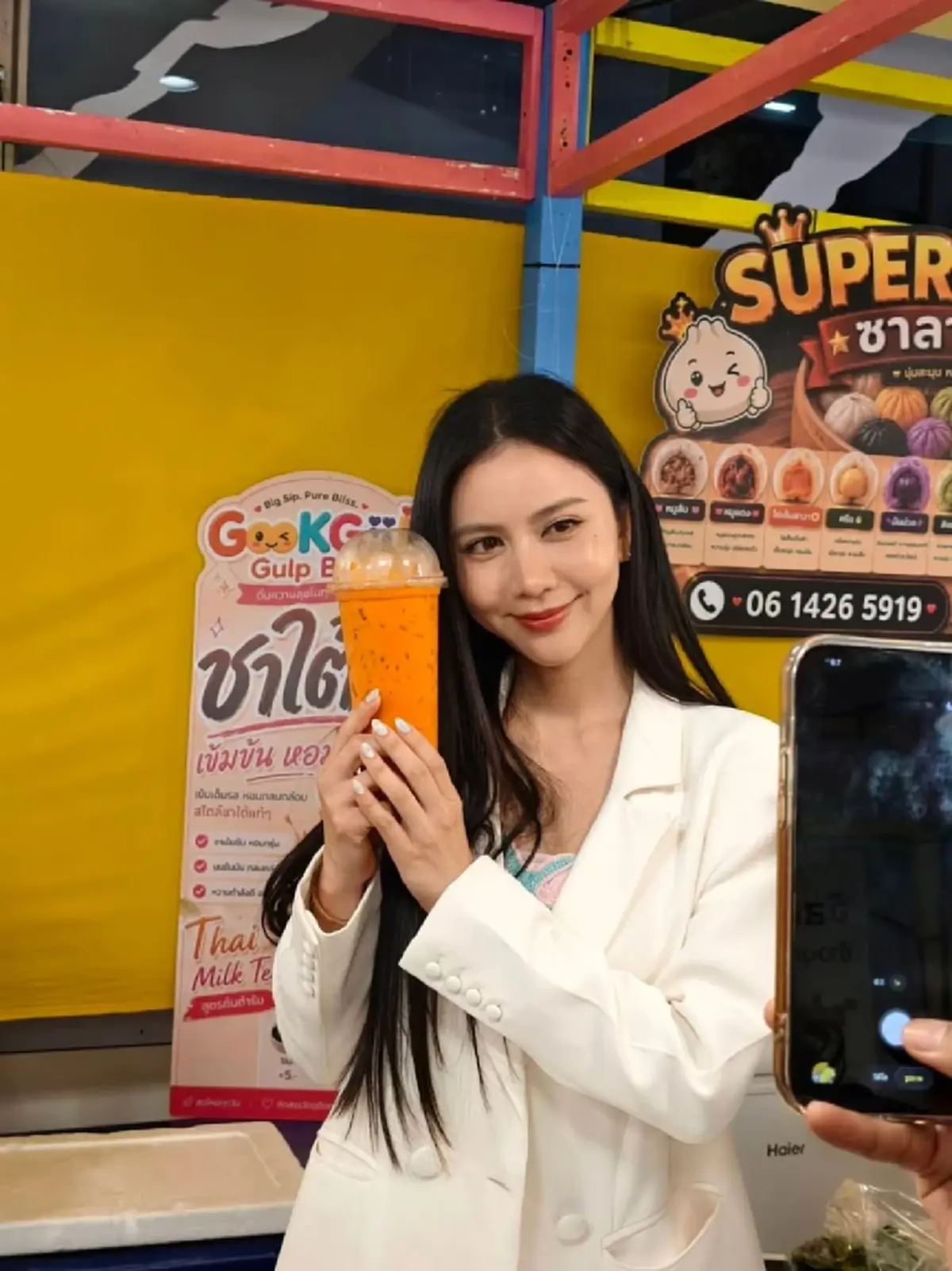 “กุ๊กกิ๊ก กชกร” ผันตัวขาย “ชาใต้” ลั่นชอบค้าขาย ไม่ใช่ดาราตกอับ
