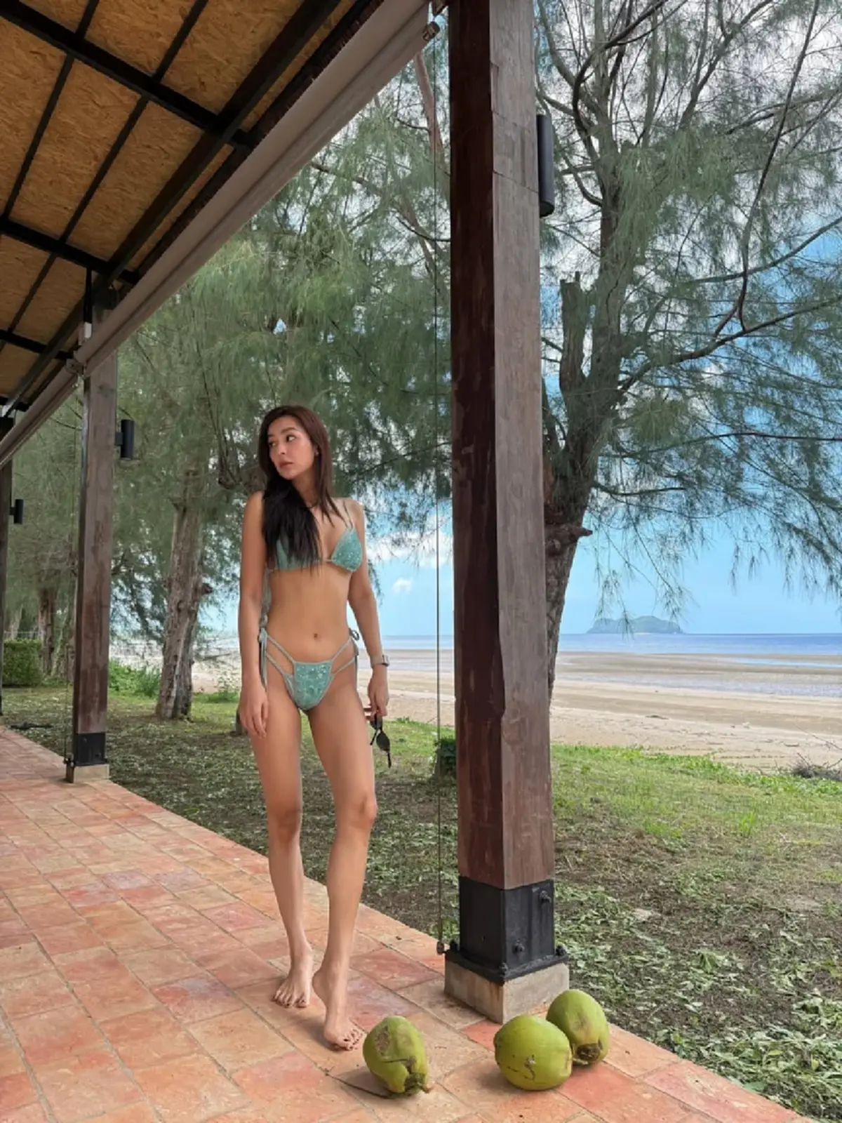 "ชิปปี้ ศิรินทร์" อวดลุคร่างทอง นุ่งบิกินี่ตัวจิ๋วโชว์หุ่นสับ 