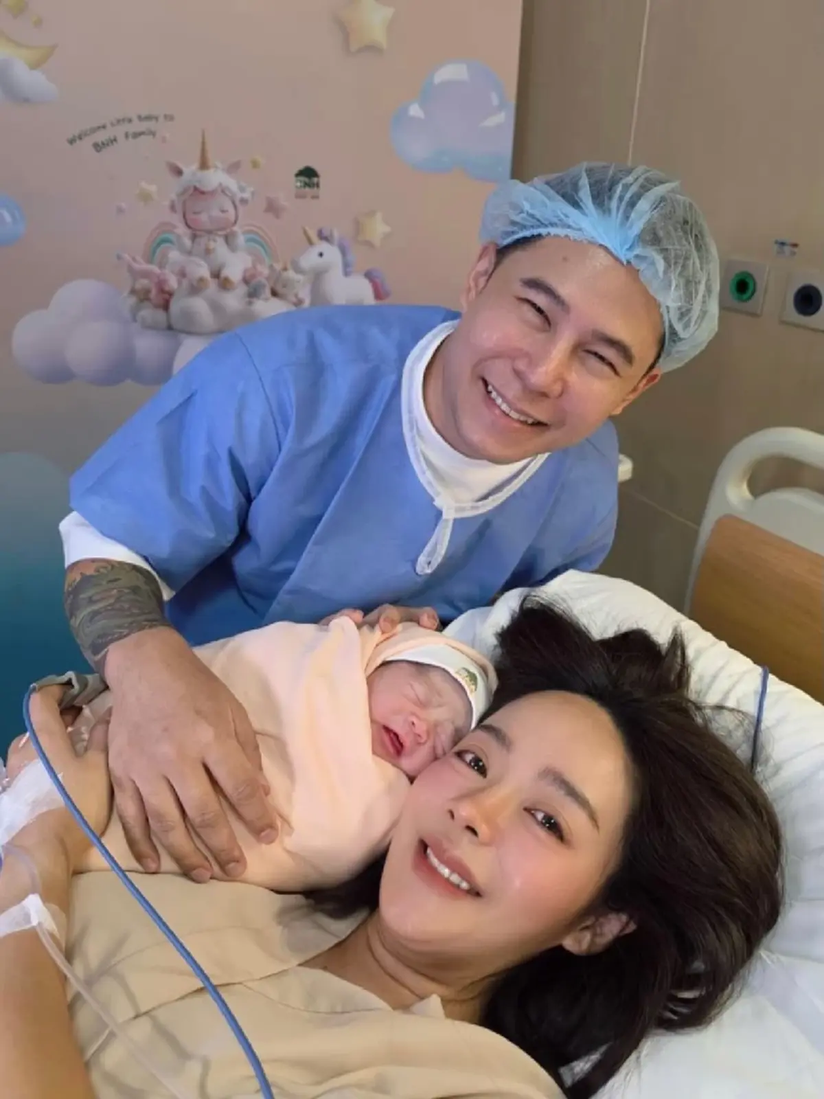 สายสตรอง! "ปุยฝ้าย AF4" คลอดลูกสาว "น้องชิลลี่" วิธีธรรมชาติ  