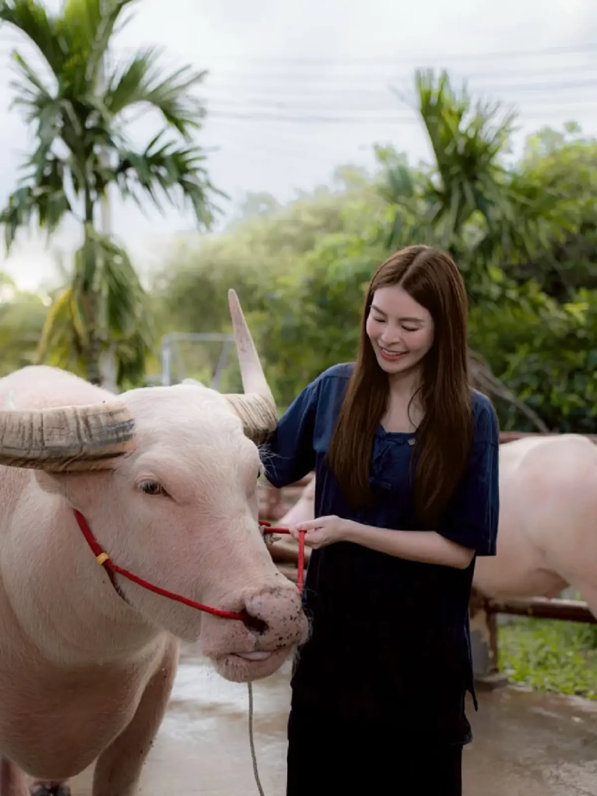 สลัดลุคคุณหนูหมื่นล้าน  "เอวา ปวรวรรณ" แปลงโฉมใส่ชุดชาวนา