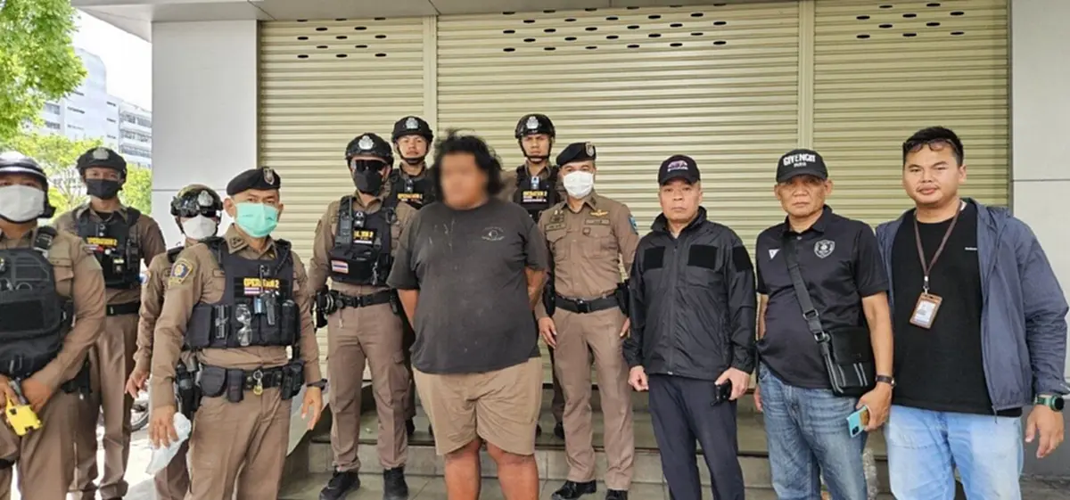 จับกุมชายเร่ร่อน ทำร้ายนักท่องเที่ยว อ้างไม่ชอบคนอ้วน