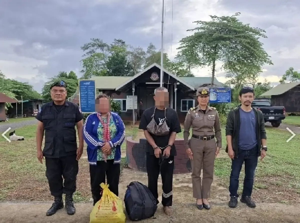 จับต่อเนื่อง! ทัพเรือรวบชาวกัมพูชา 12 คน ลักลอบข้ามแดน
