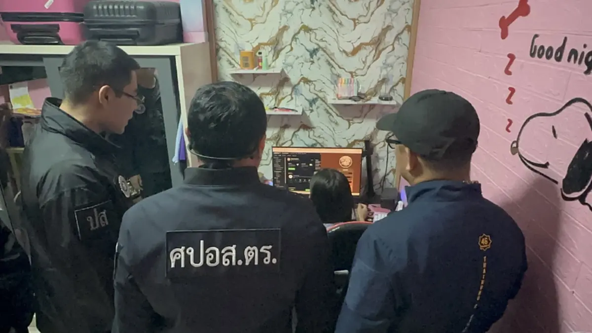 ทลายรังเว็บพนันรายใหญ่ ยอดเงินหมุนเวียนสะพัดกว่า 48 ล้านต่อเดือน