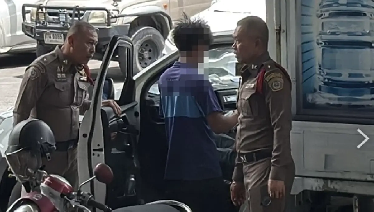 คนงานส่งน้ำหวิดดับ อากาศร้อนอบอ้าวเป็นเหตุเป็นลมหมดสติค้ารถ