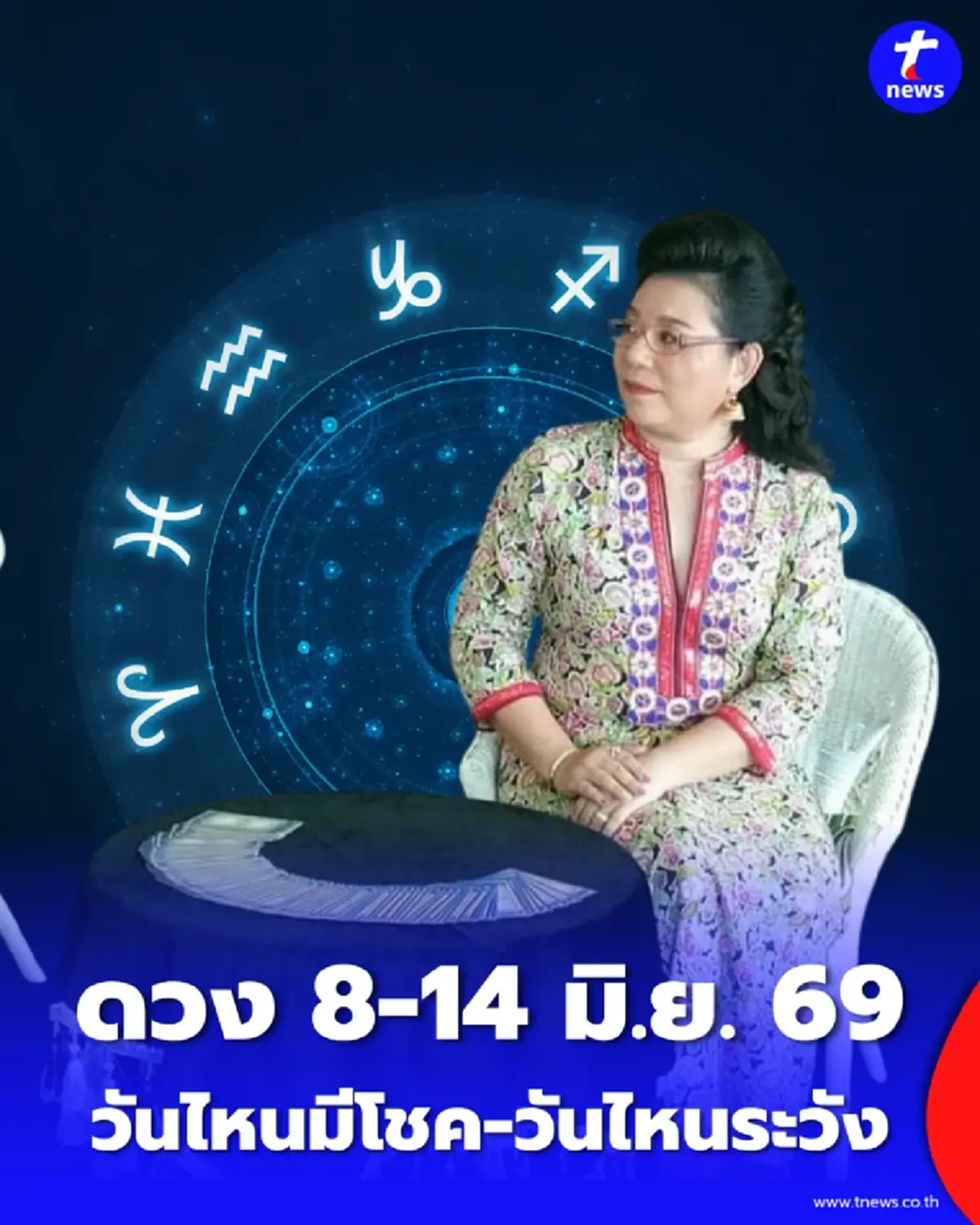 เช็กดวงรายสัปดาห์ 8-14 มิ.ย. 69 โดย "ขนนกพยากรณ์" วันไหนโชคหล่นทับ-วันไหนต้องเฝ้าระวัง