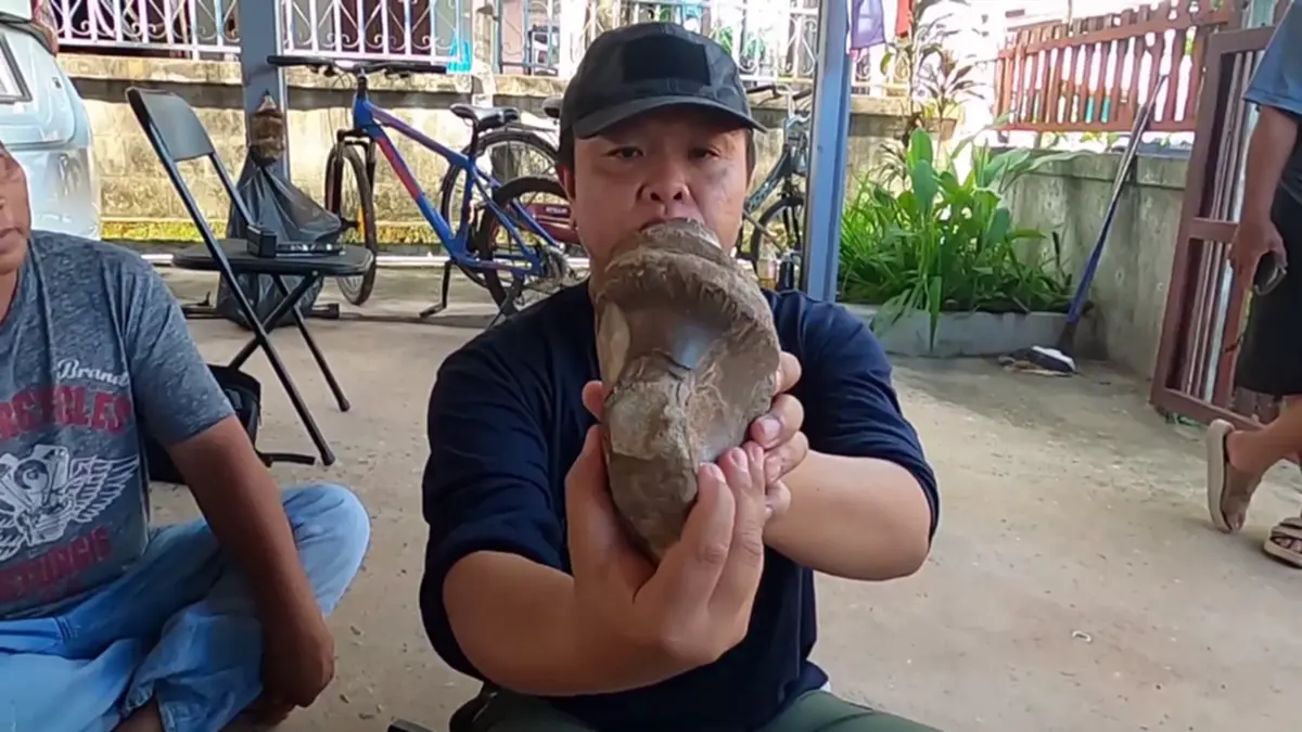 พบวัตถุคล้ายฟอสซิลไดโนเสาร์บนภูผาด่าง จ่อส่งผู้เชี่ยวชาญตรวจ