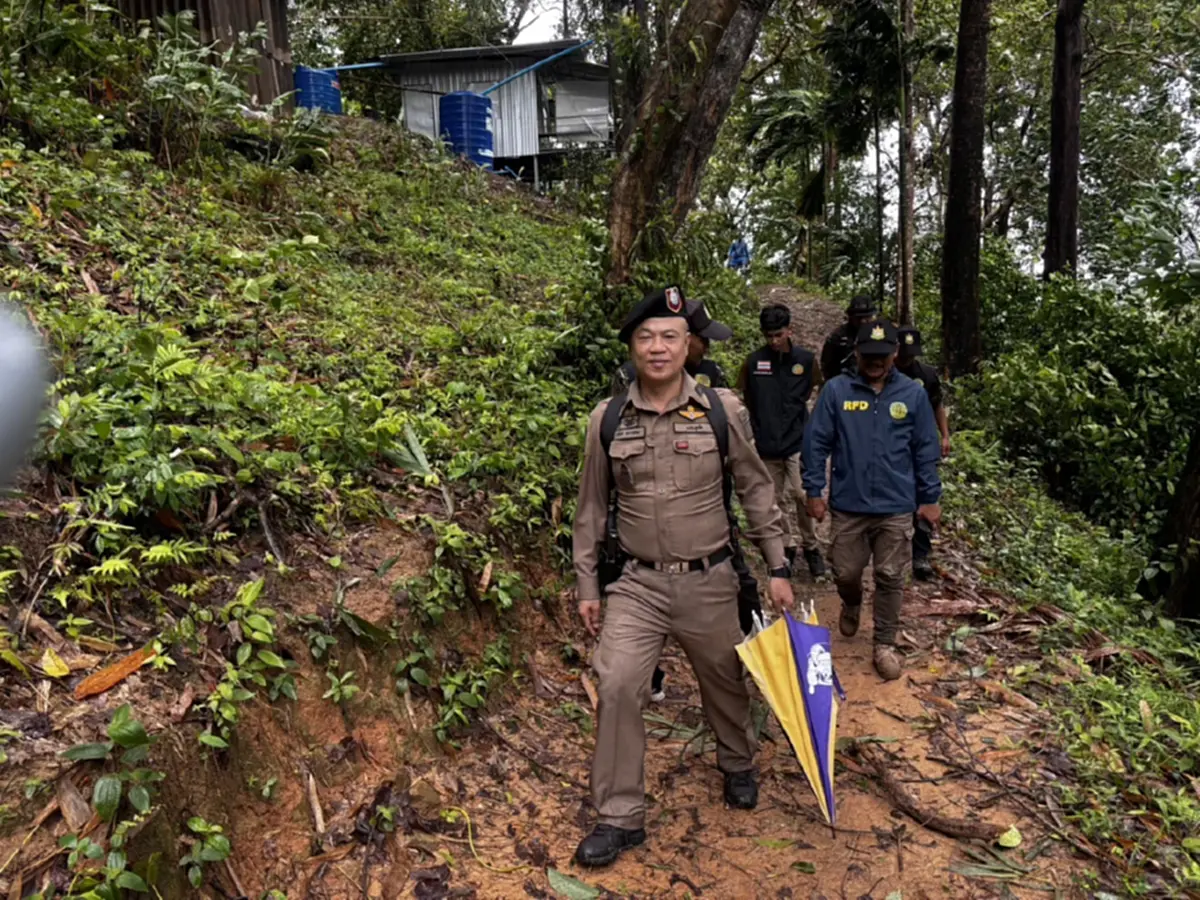 ฟันเฒ่า 64 รุกป่าเขาโต๊ะแซะภูเก็ต แอบถางป่าสร้างบ้านพัก