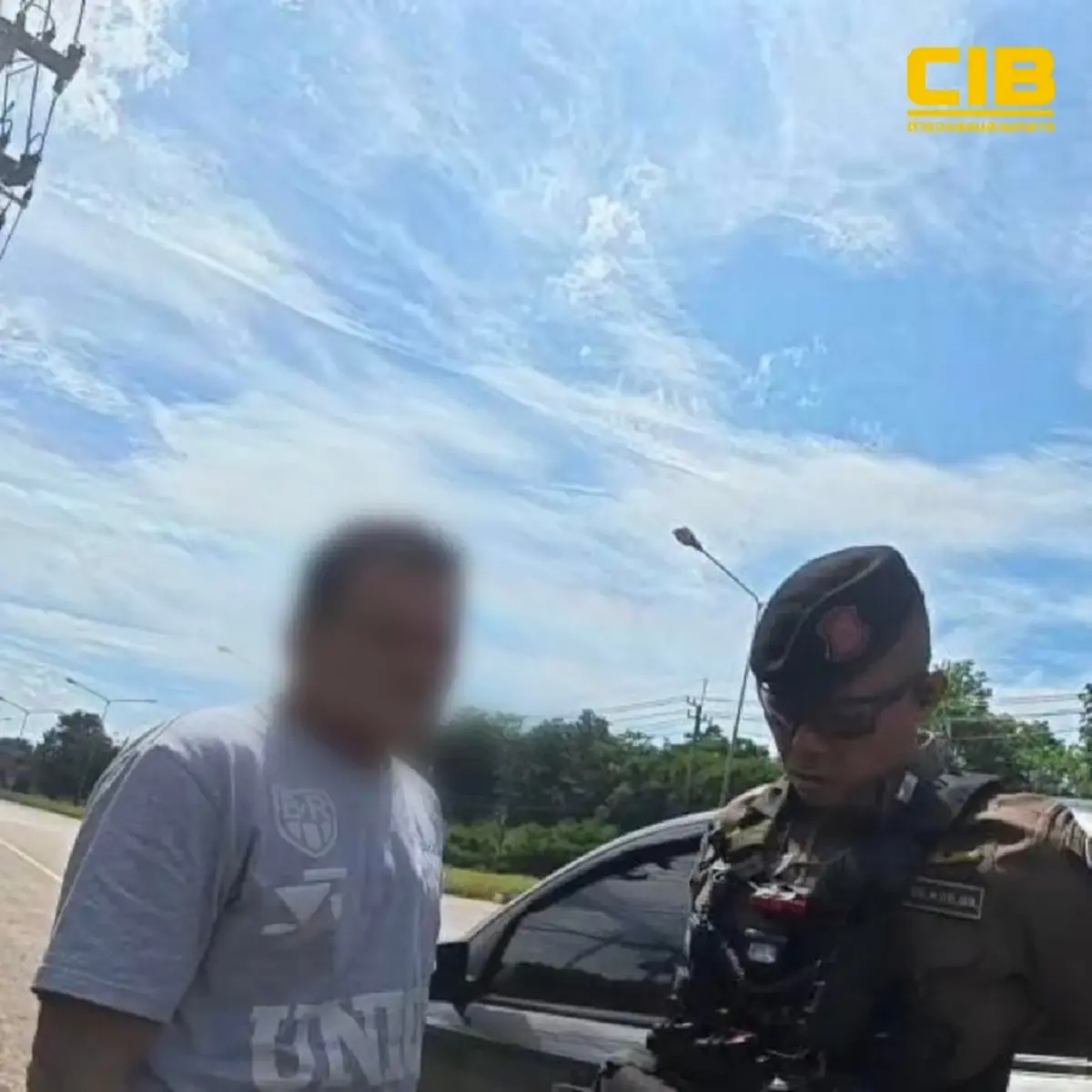 จับหนุ่มใหญ่ลักลอบขนคนต่างด้าวเข้าไทย พบทำมาแล้วหลายครั้ง