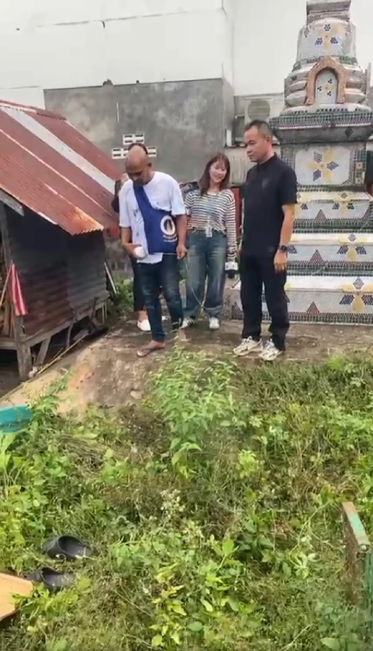 ผีทหารเขมรสิงร่างสาวไทย "หมอปลา" บุกพิสูจน์หารือวันทุบเจดีย์