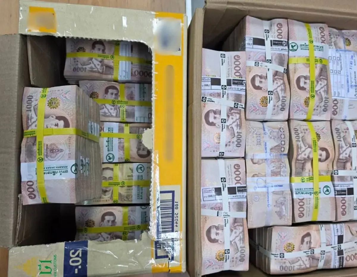 ด่านแม่สายสกัดเงินสด 23 ล้าน! ซุกกล่องพัสดุในรถ เตรียมข้ามชายแดน
