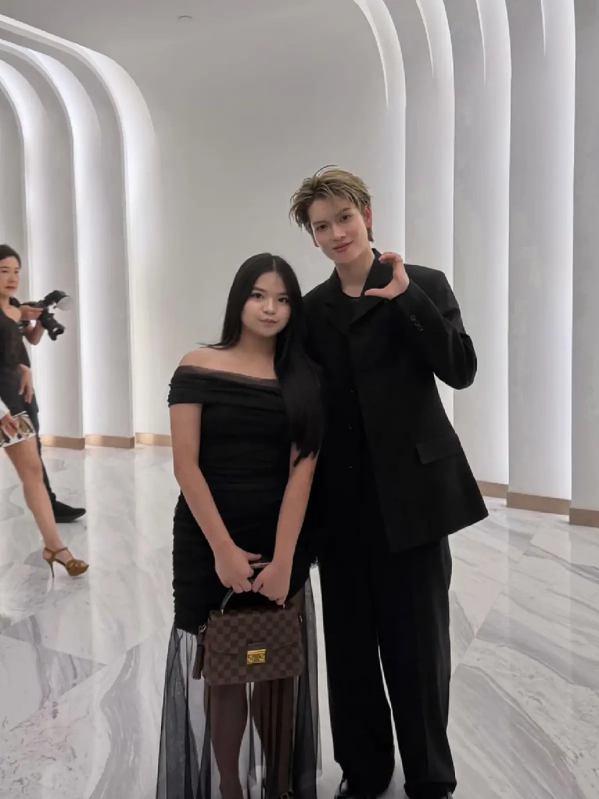 น้องอ้อย ทองเนื้อเก้า แชะภาพคู่ พี่ชาย ทำแฟนละครคิดถึงวันเก่าๆ 