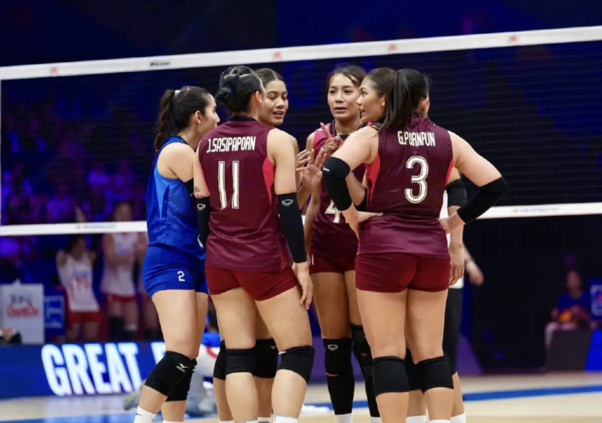 วอลเลย์บอลหญิงไทย สู้สุดหัวใจ พ่าย จีน หวิว ประเดิมแต้มแรก VNL 2026