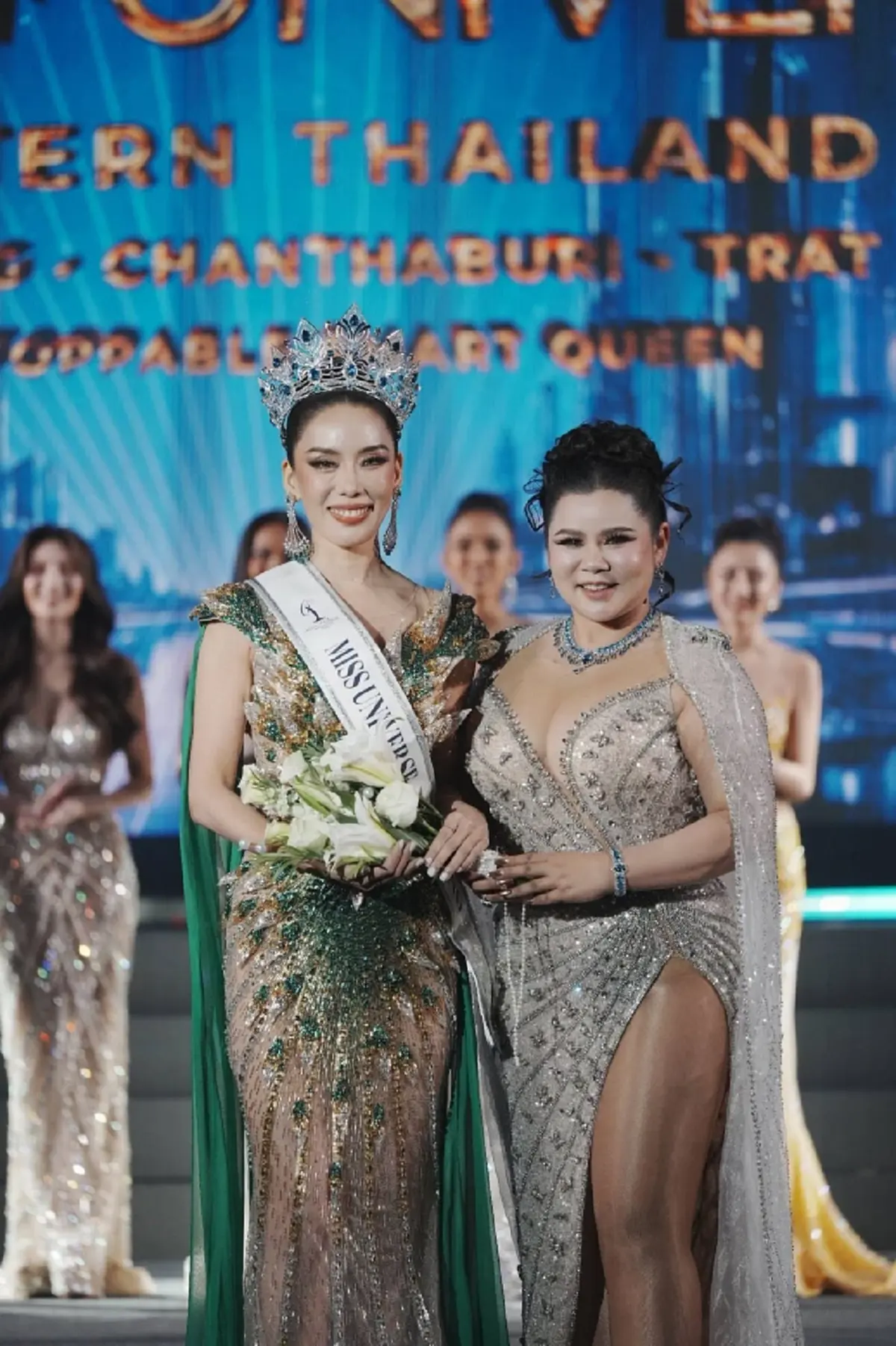 มงลง นักร้องเกิร์ลกรุ๊ปวงดัง คว้าตำแหน่ง Miss Universe Rayong 2026