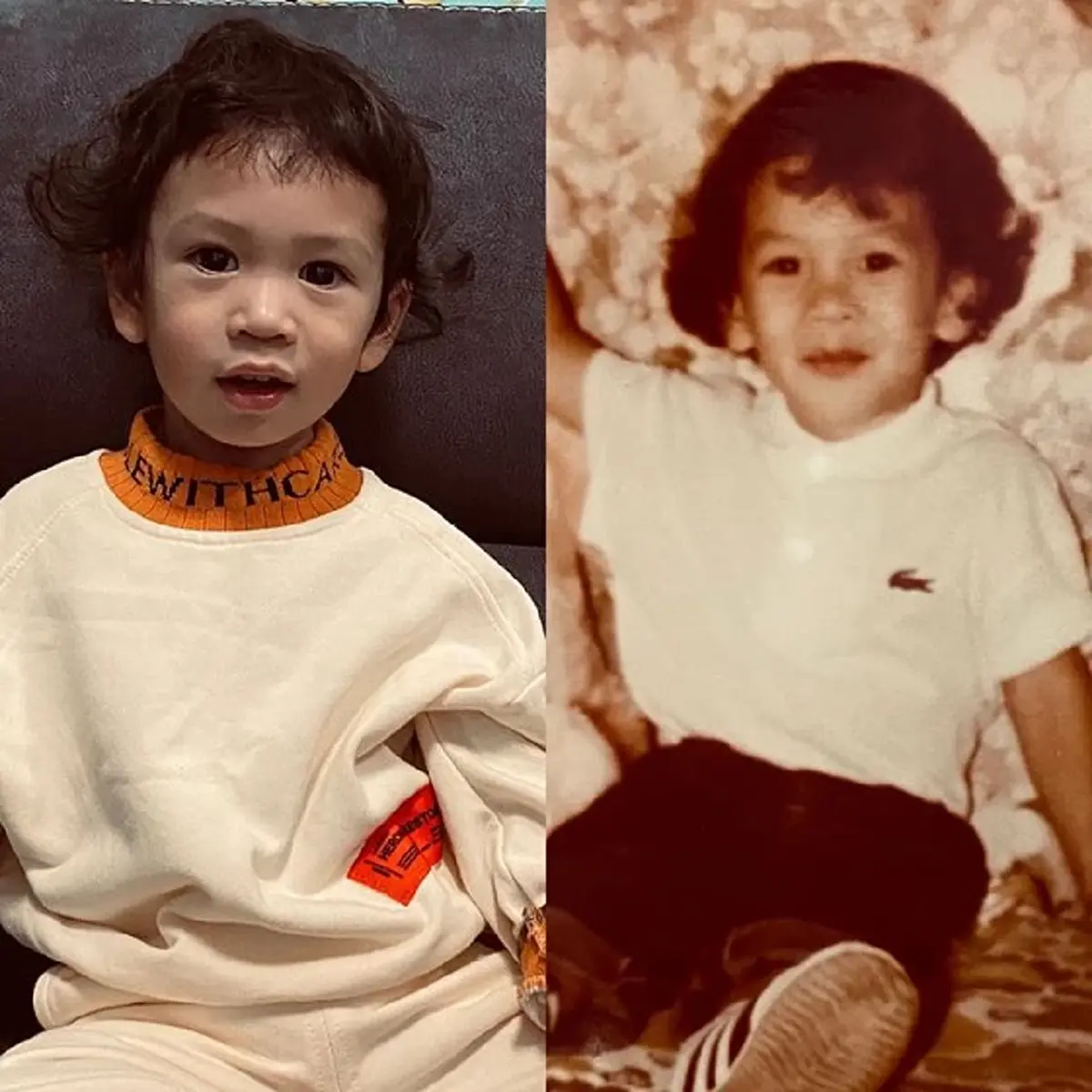 ลูกชายชาคริต วัย 8 ขวบ ยิ่งโตยิ่งหล่อ ถอดแบบคุณพ่อมาเป๊ะ