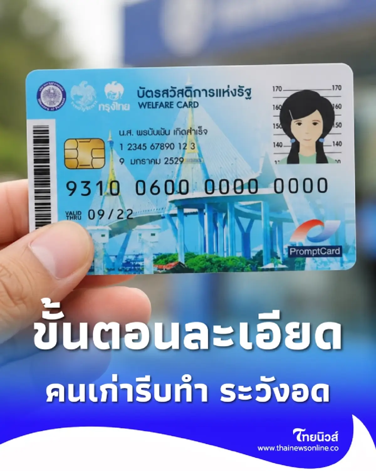 คนเก่าทำด่วน บัตรสวัสดิการแห่งรัฐ 2569 ขั้นตอนละเอียด ระวังอด